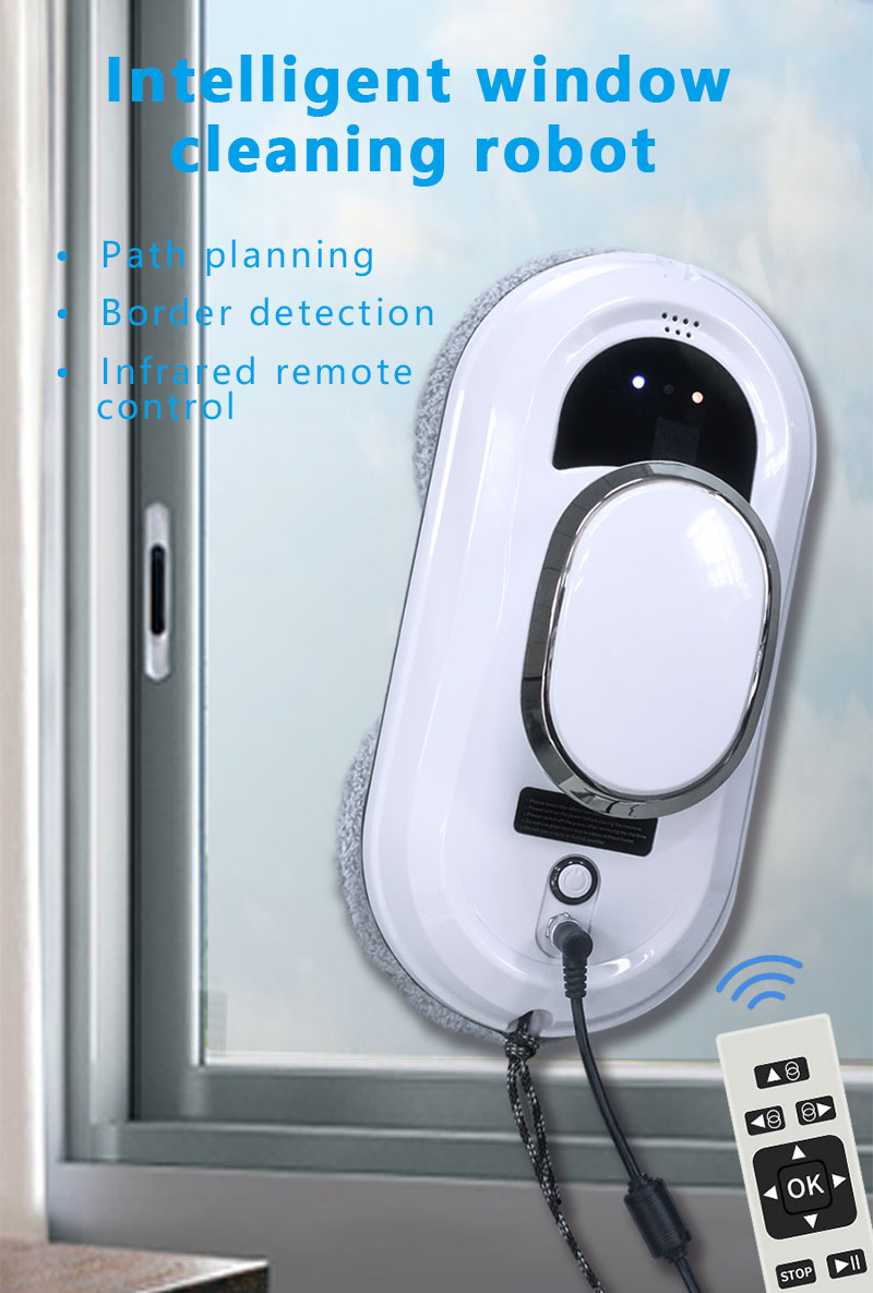Acquista Robot per la pulizia delle finestre, telecomando automatico,  aspirapolvere, lavavetri, elettrodomestico